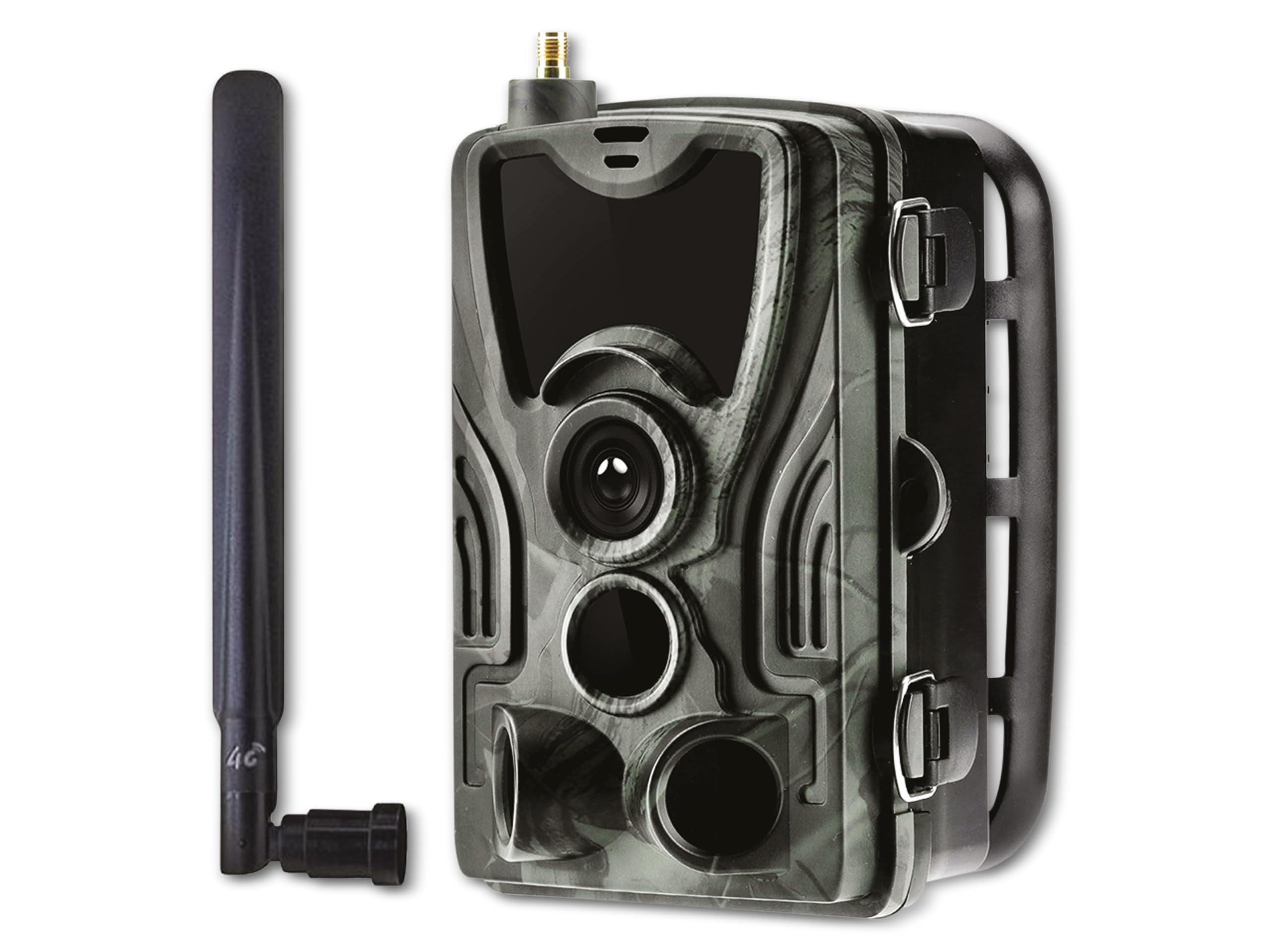 Denver WCL-8040 Wildkamera 30 MP Nachtsicht Bewegungsmelder Überwachungskamera IP65 wasserdicht 4G LTE WLAN SIM