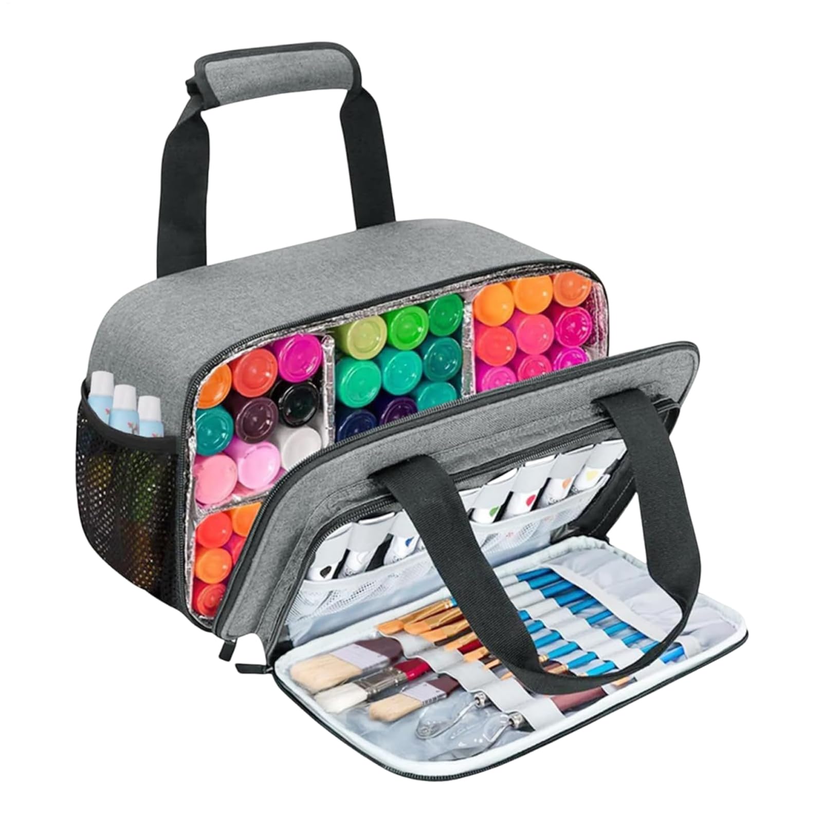 Sac de Fournitures d'art | Organisateur de Valise de Sac d'artiste - Grand étui Porte-Peinture avec Une capacité pour Les Accessoires de Peinture et Les Fournitures d'artisanat Convient pour
