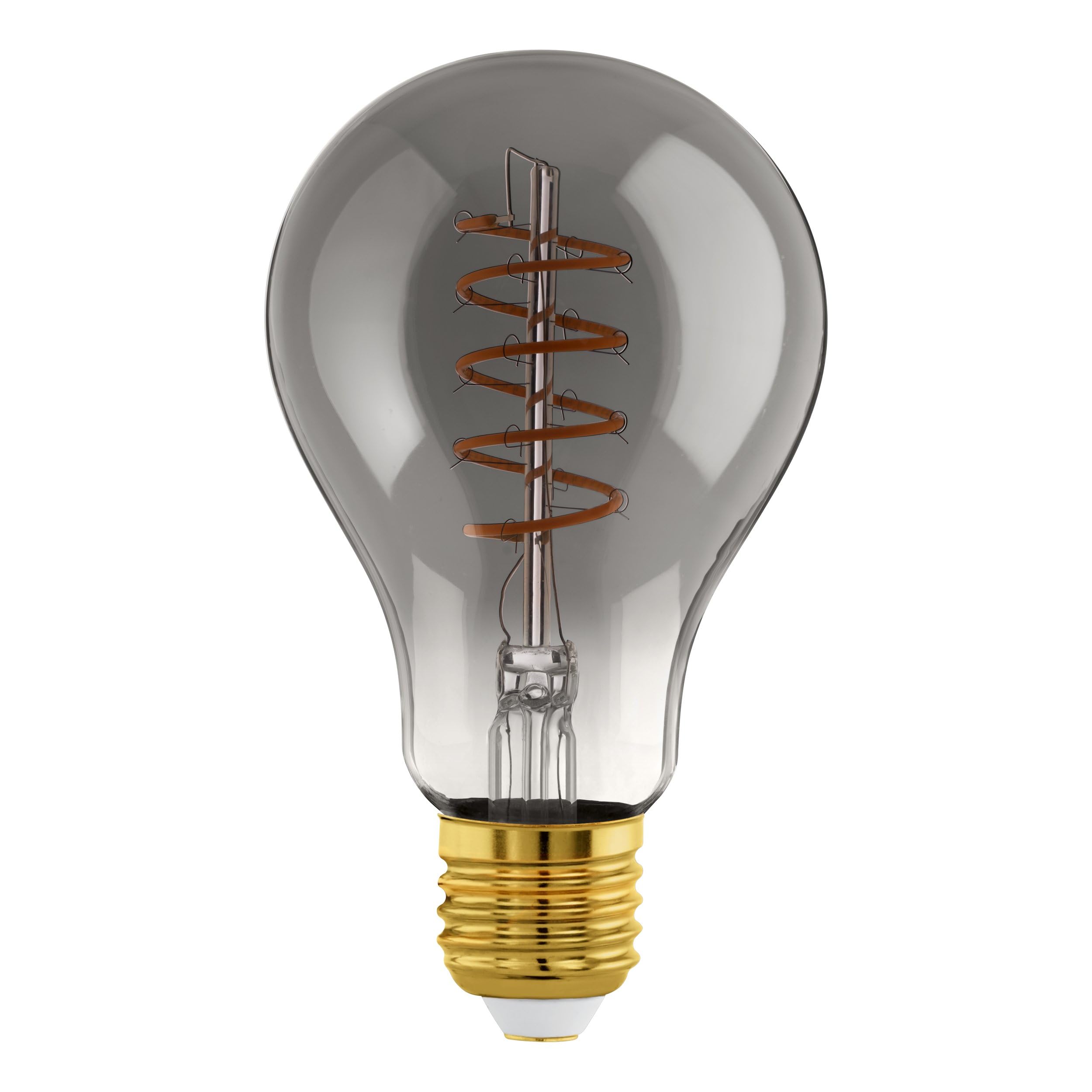 EGLO Dimmable E27 LED, vintage spiral filament light bulb