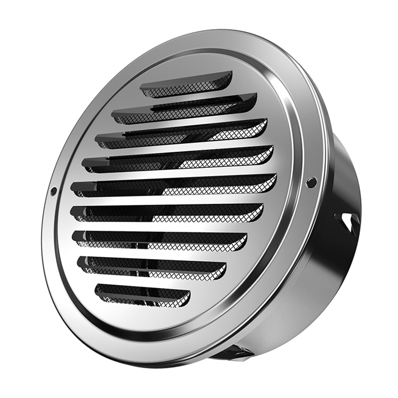 WEKONUMEX Chimney Spinner Cowl, Stainless Steel Chimney Rain Cap Silver 70mm-200mm(200mm)