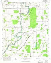 Richey MS topo map, 1:24000 Scale, 7.5 X 7.5 Minute, Historical, 1965, Updated 1966, 26.9 x 22 in