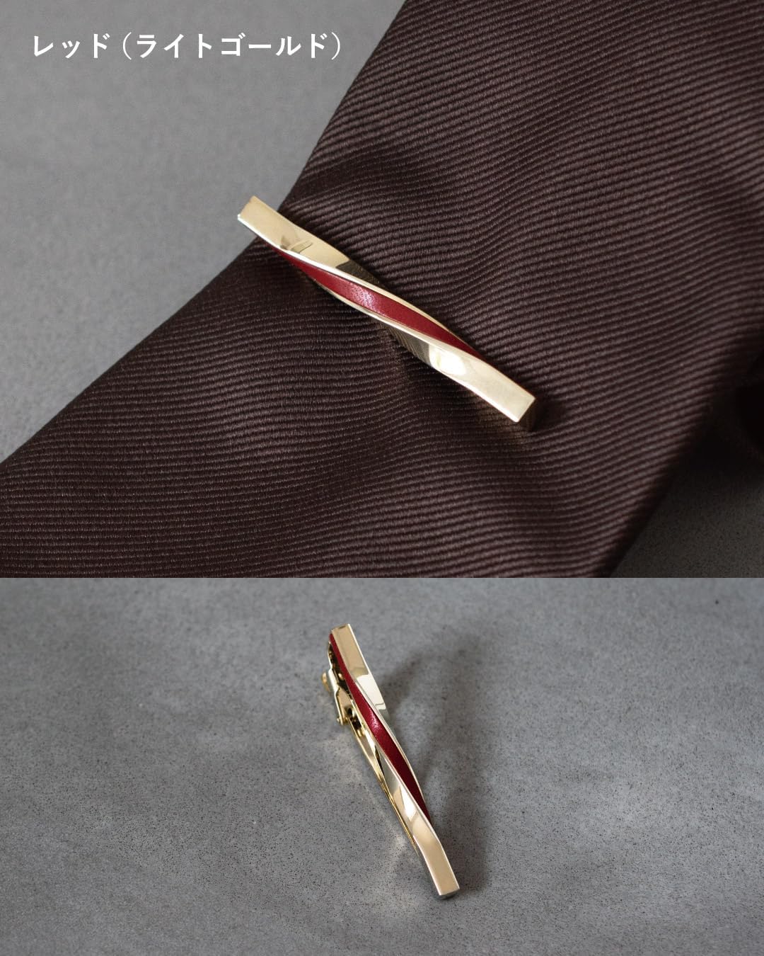 [TAVARAT] Cuff links mens Cufflinks for Men Tie clip Genuine Learher Tps-063 image 2