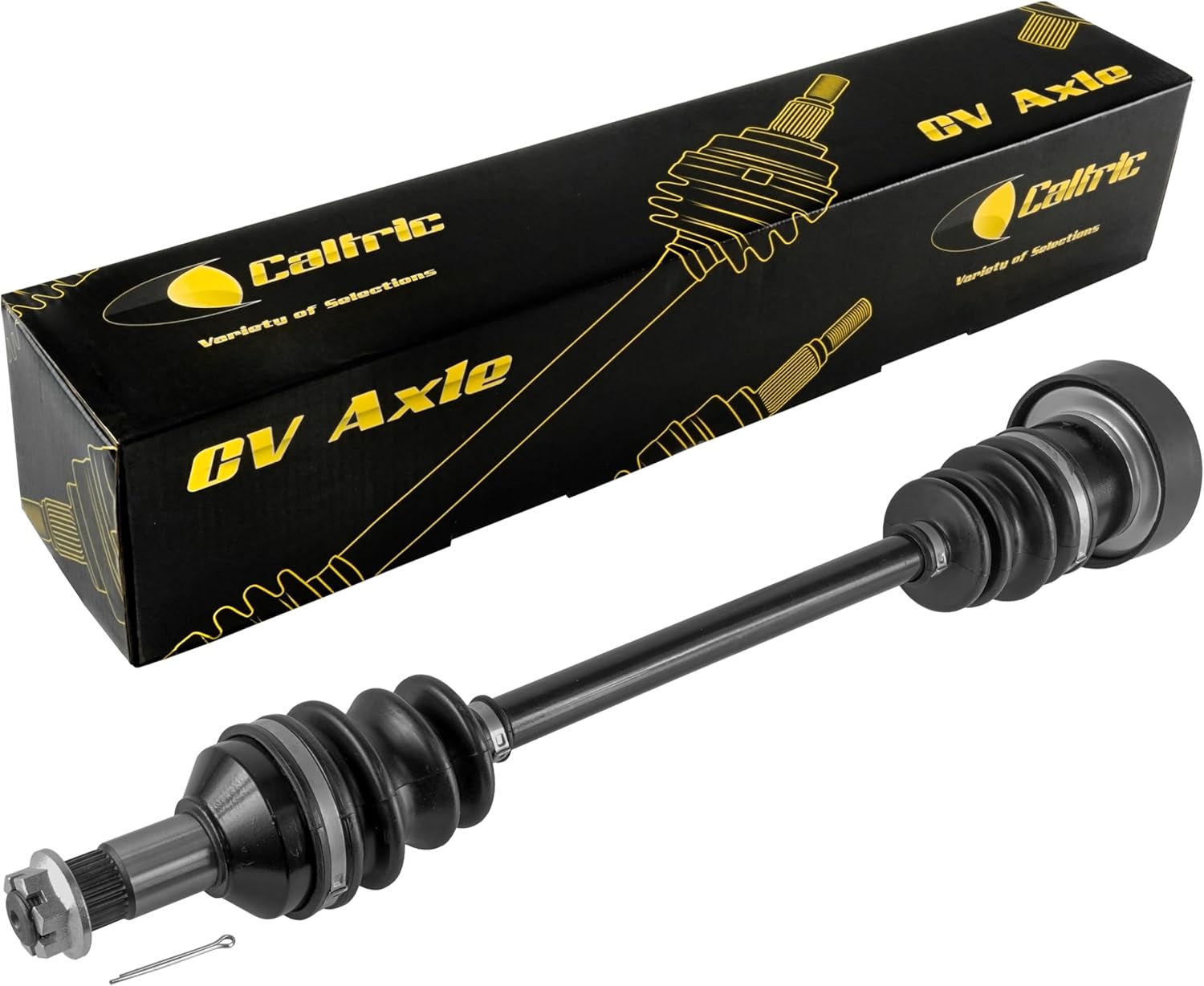 Caltric Front RH LH CV Joint Axle Compatible with Arctic Cat 0502-734 1502-939 1502-348 1502-802