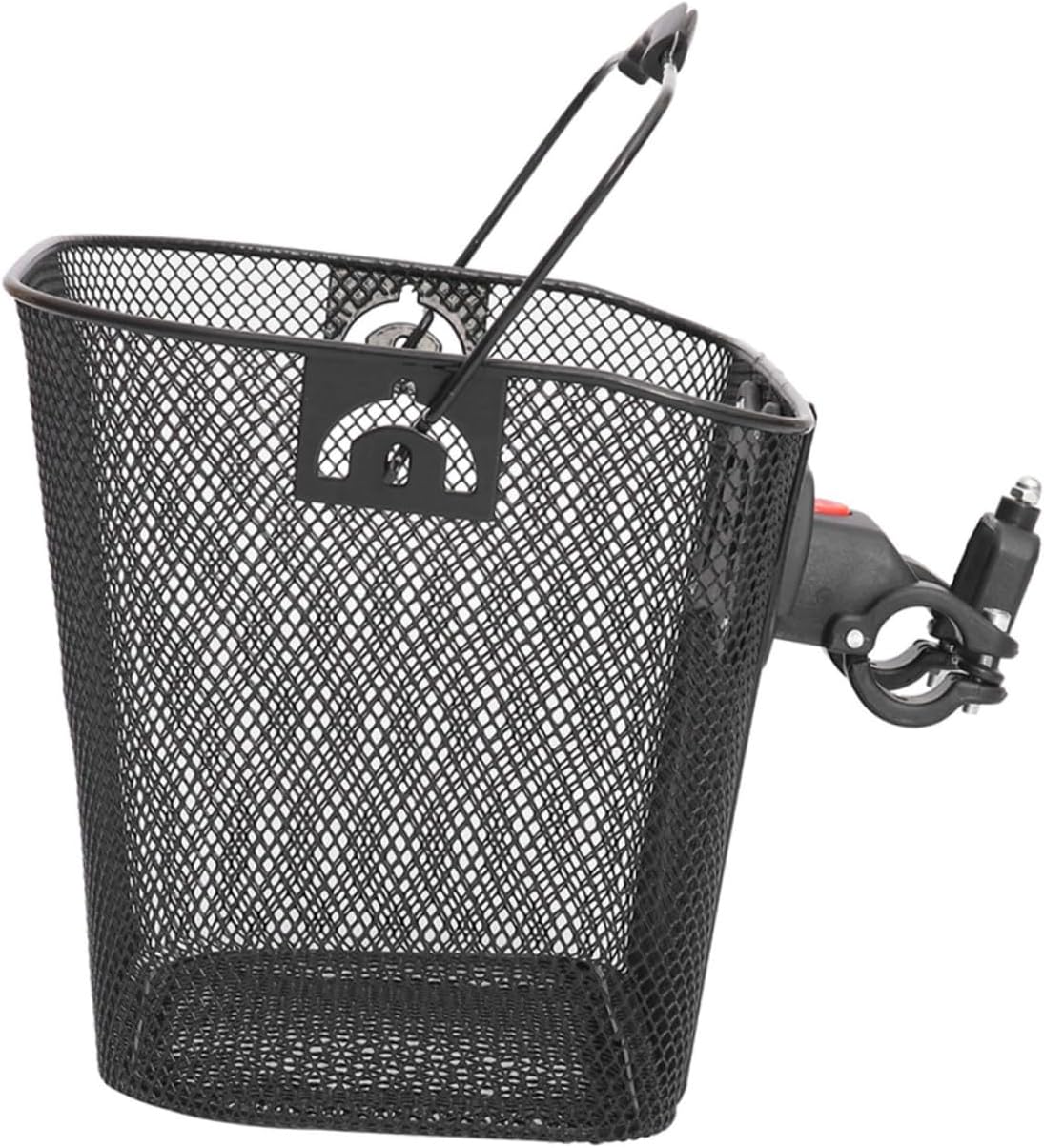 Luxshiny Quick Release Bicycle Front Basket for Adults Thickened Cycling Storage Part with Pre-drilled Stable Load-Bearing Bike Accessory for Outdoor Riding