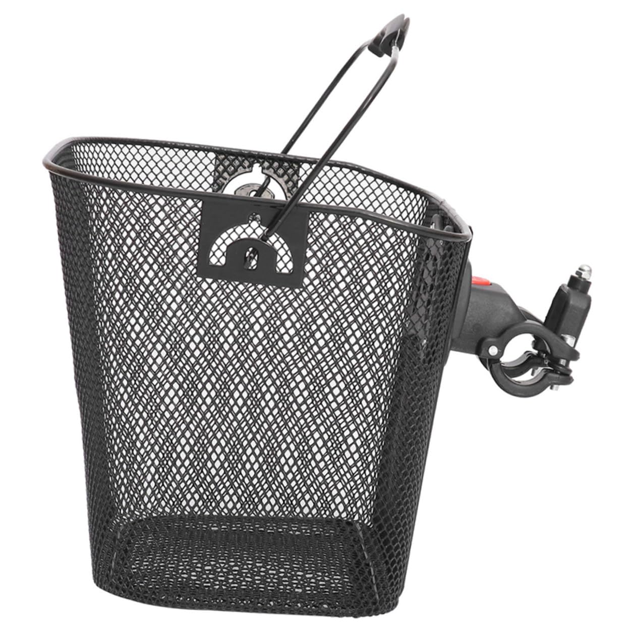 Luxshiny Quick Release Bicycle Front Basket for Adults Thickened Cycling Storage Part with Pre-drilled Stable Load-Bearing Bike Accessory for Outdoor Riding