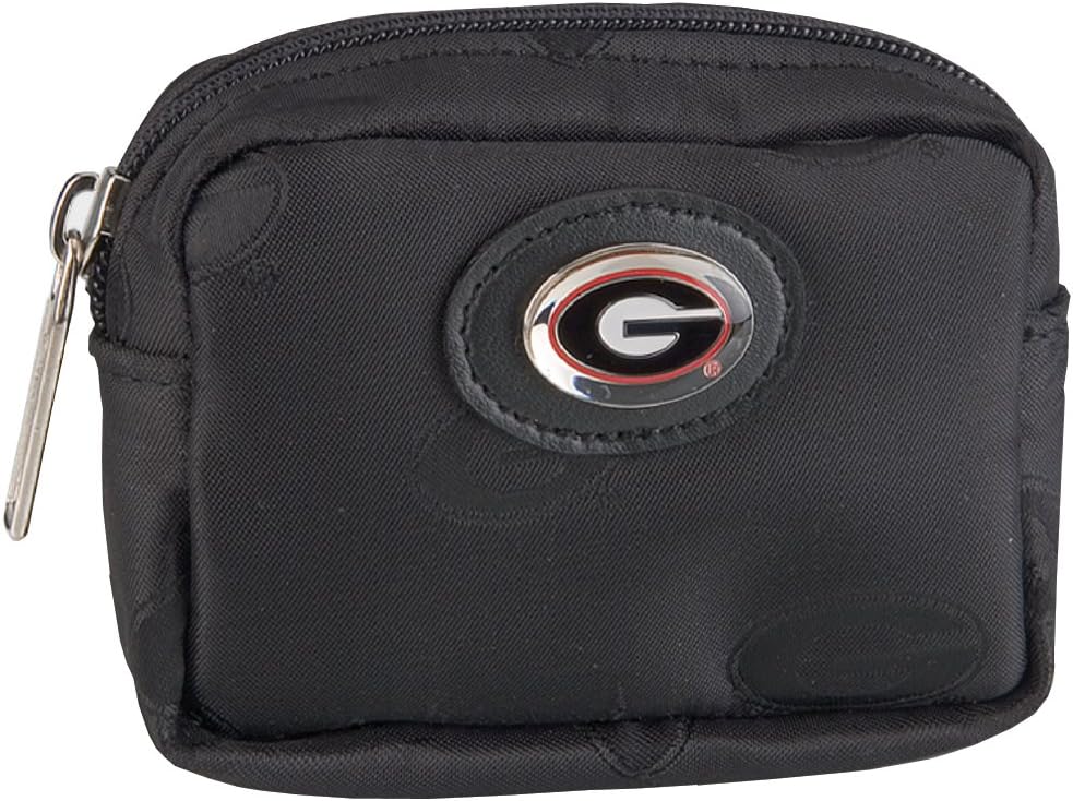 Mini University of Georgia Wristlet Purse - Georgia Bulldogs Coin Key ID Case