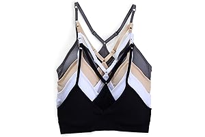 Women's Seamless Racerback Bralette: Ultimate Comfort and Support