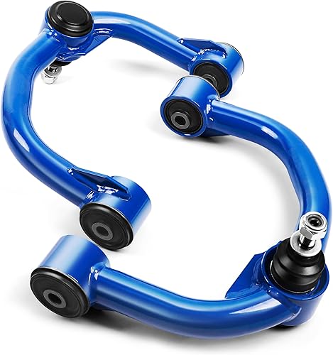 Miniatura 8 de Brazos de control superiores delanteros para Silverado Sierra 2500HD 3500HD 3500HD 2000-2010, elevación de 2-4 pulgadas, 2 piezas de brazo de