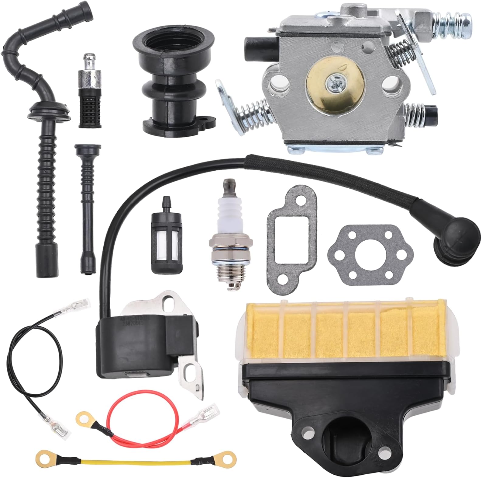 Kit De Carburateur Tronçonneuse Pièces De Rechange Pour Stihl MS210 - Foto 6