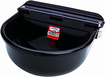 Little Giant Automatic Livestock Waterer | Epoxy Coated Automatic Stock Waterer for Horses, Cows and Hog | Auto Horse, Pig, and Cattle Drinker