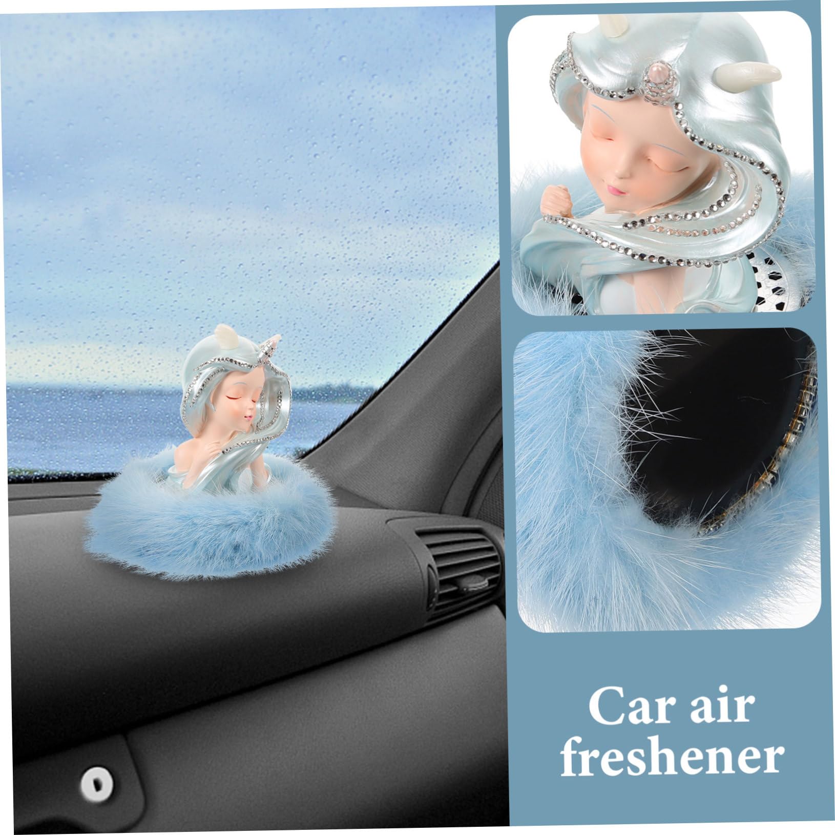 Auto Lufterfrischer Engel Ornament mit Sockel Passendem