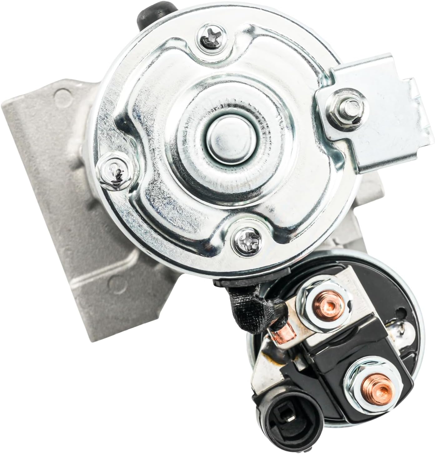 PHILTOP New Starter Motor Replacement for Chevy Silverado/Sierra 1500/2500 HD, Camaro, Corvette, Silverado 1500 LTD, Silverado 3500 HD, (Mitsubishi PMGR; 1.7 kW) 16029N 12V 10-Teeth CW