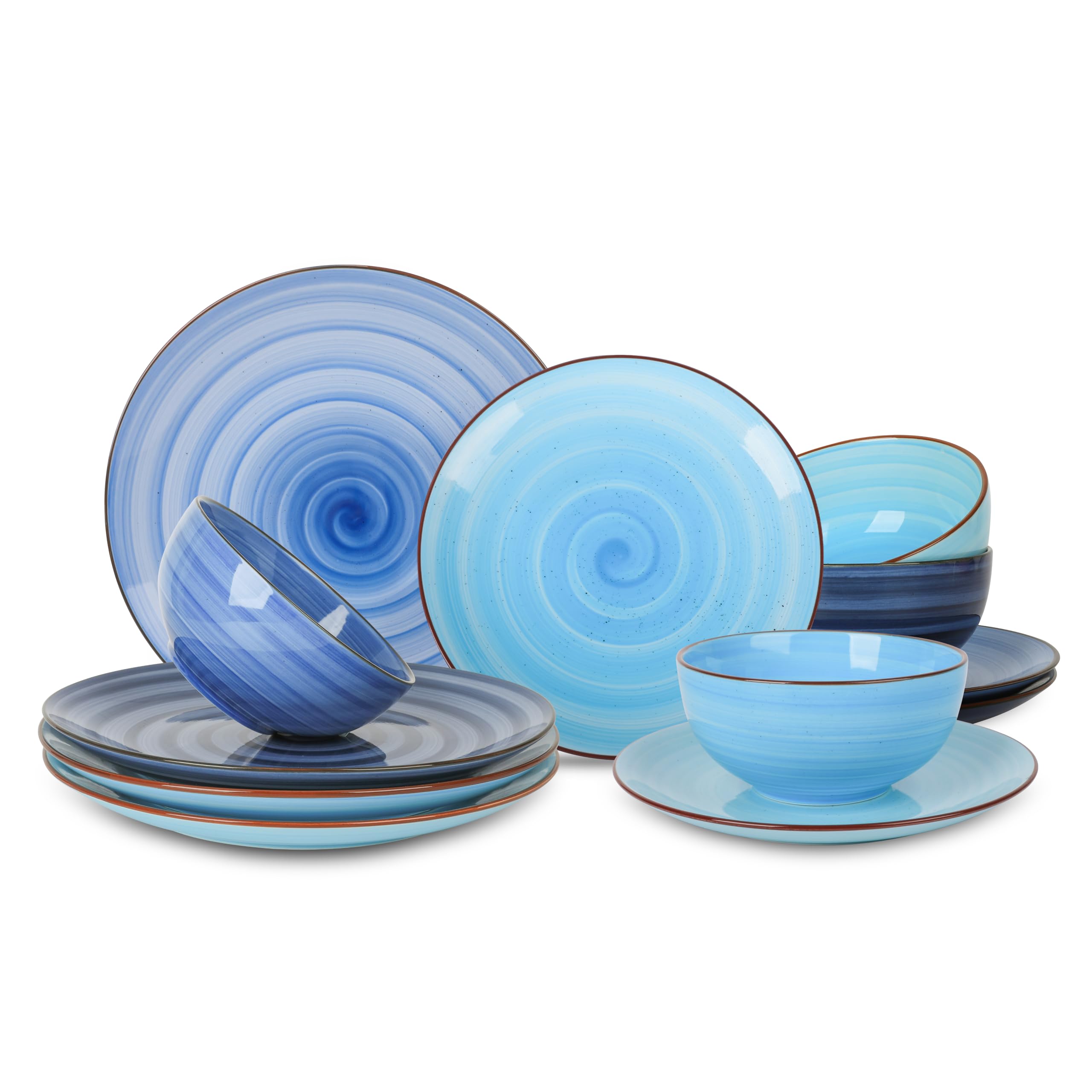 Amazon.com | Selamica Ceramic Dinnerware Sets, 12 Pieces