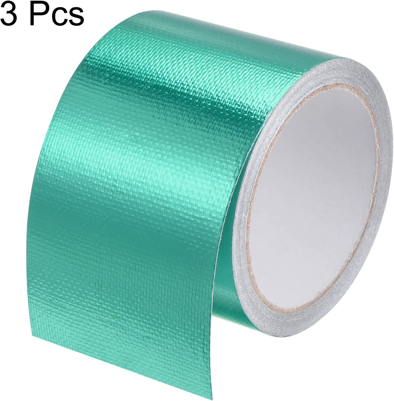 Waterproof Repair Tape for Awning, Multi-Purpose Tarpaulin 3pcs 3.15" x24.6ft Rip Stop Patch and for Tear Greenhouse, Green
