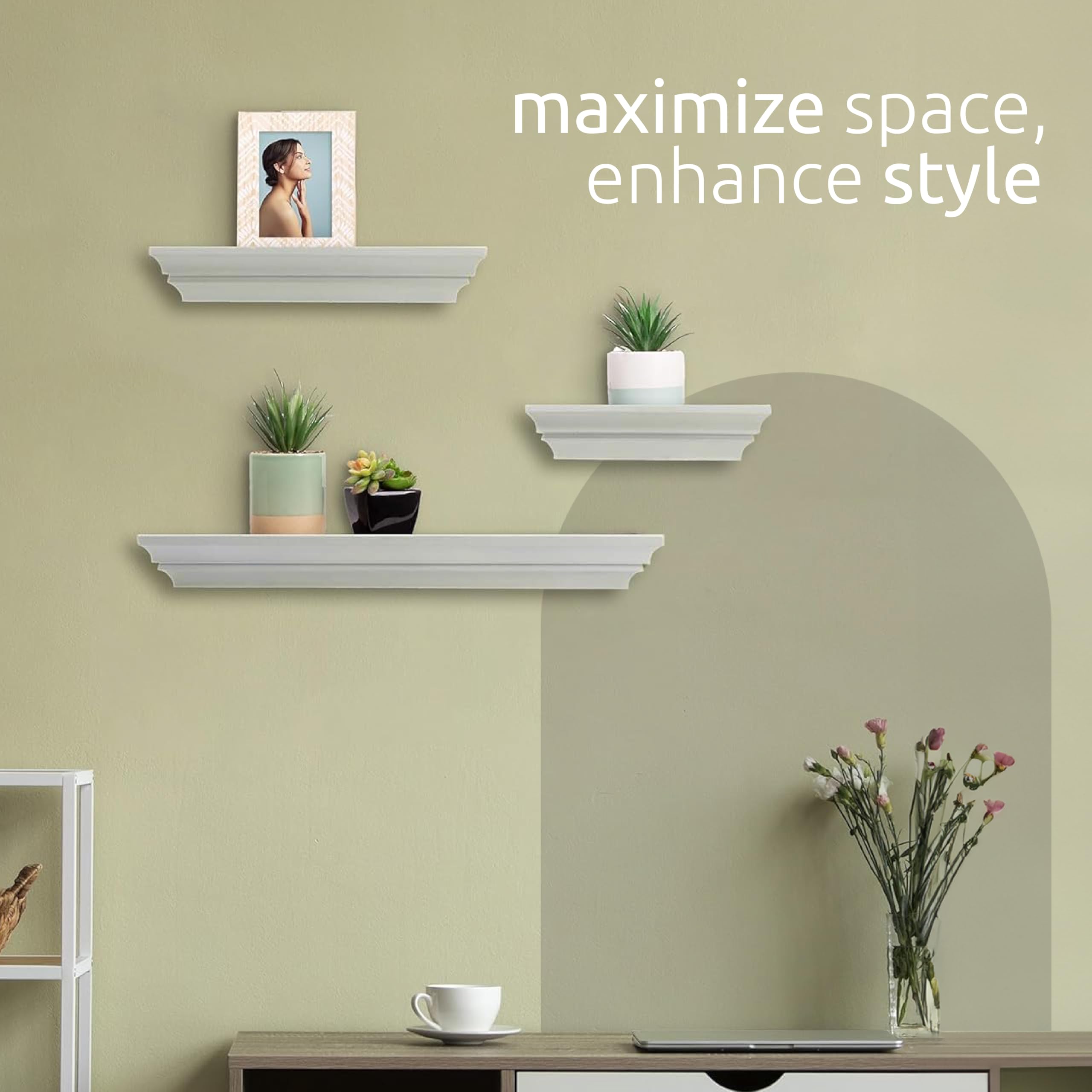Floating Crown Molding Crown Molding Shelves | Foter