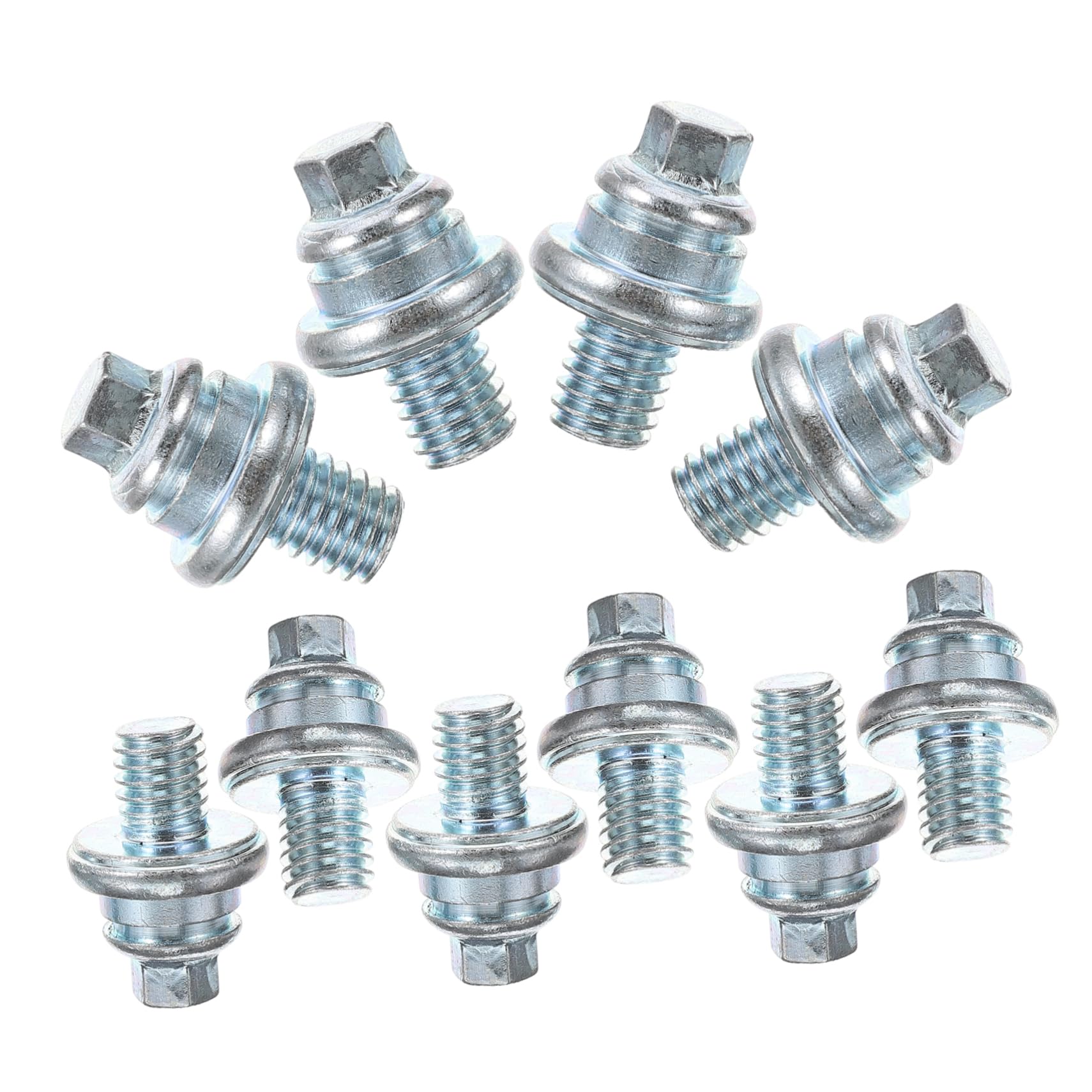 iplusmile 50piezas De Terminal De Batería De Coche Juego De Hexagonales Para Conexiones De Batería Resistentes Vibraciones Para Automotriz y Marino
