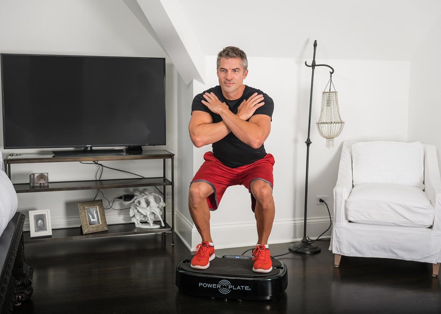Power Plate Personal Vibrating Exercise Tool, Increase Core Strength, Improve Balance and Stability