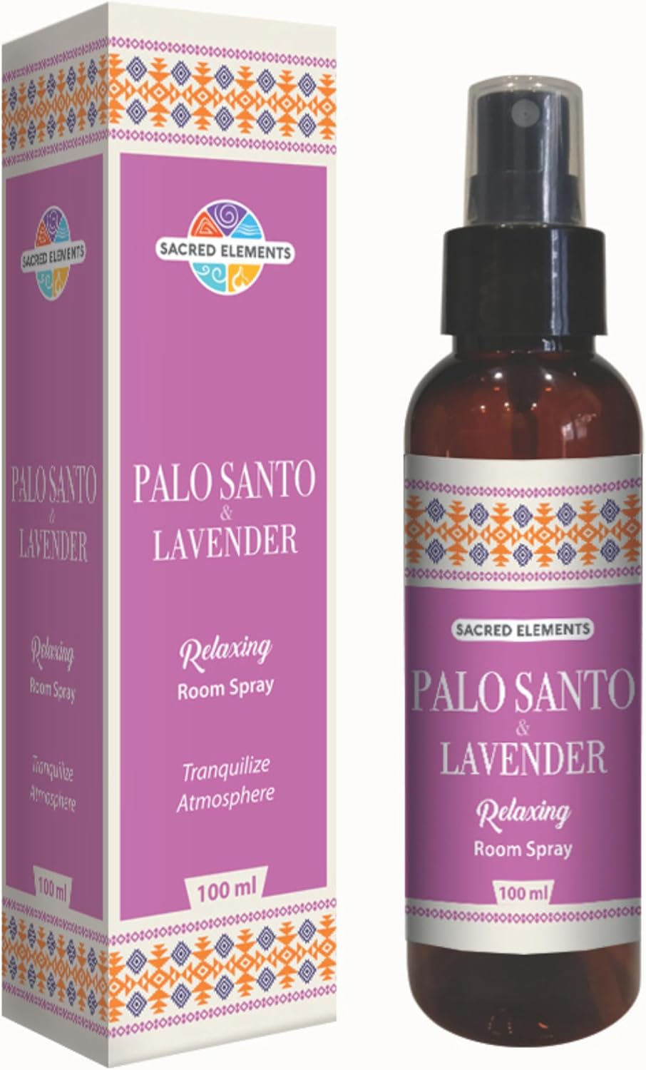 Sacred Elements White Sage Spray for Cleansing Negative Energy - 100% Organic, Crystal Quartz Charged Sage Smudge Spray | Florida Water Spiritual Cleansing (Rituals Spray - Pack of 2, 6.8 Oz)