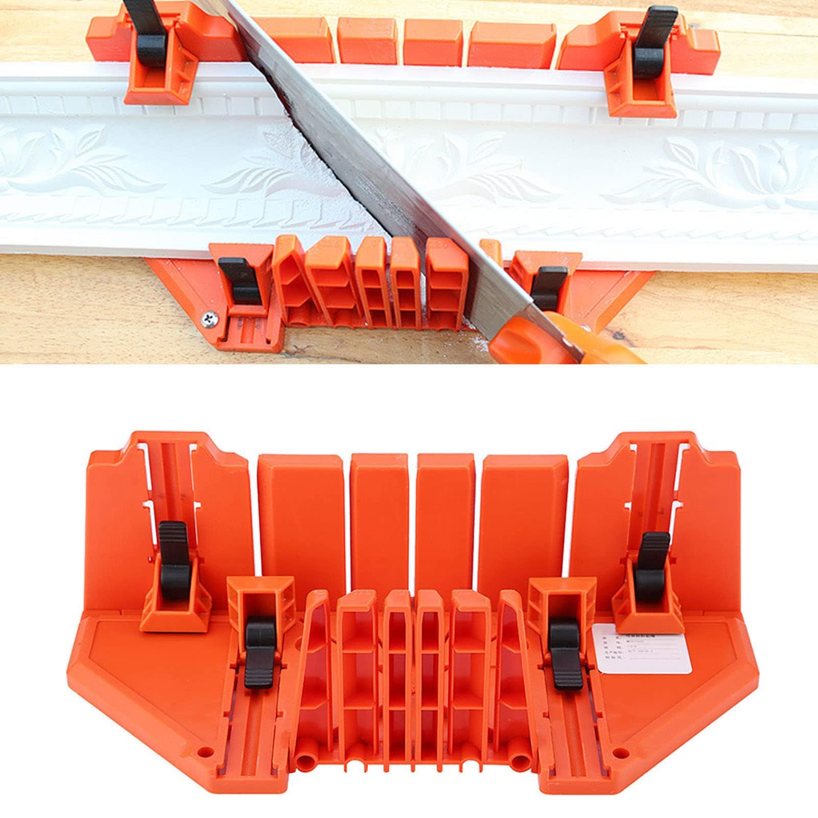 Caja de Sierra de Inglete, Caja de Sujeción de Sierra, Mini Caja de Sierra de Inglete para Carpintería con 3 ángulos para Manualidades