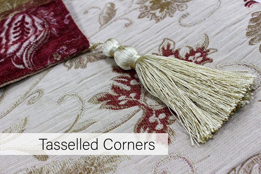 15 happy 様 Riva Paoletti Zurich Throw - Champagne Cream - Decorative Floral