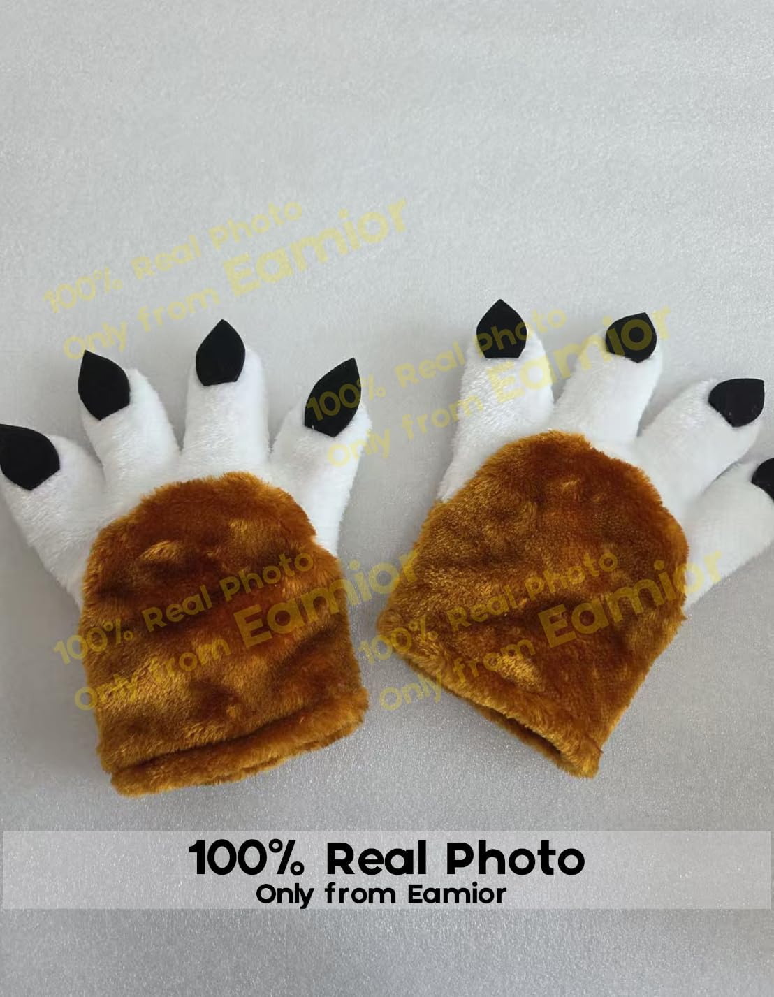 College Brown Cougar Mascot Costume for Adults Men & Women in Black Suit with Built-in Fan Inside the Head