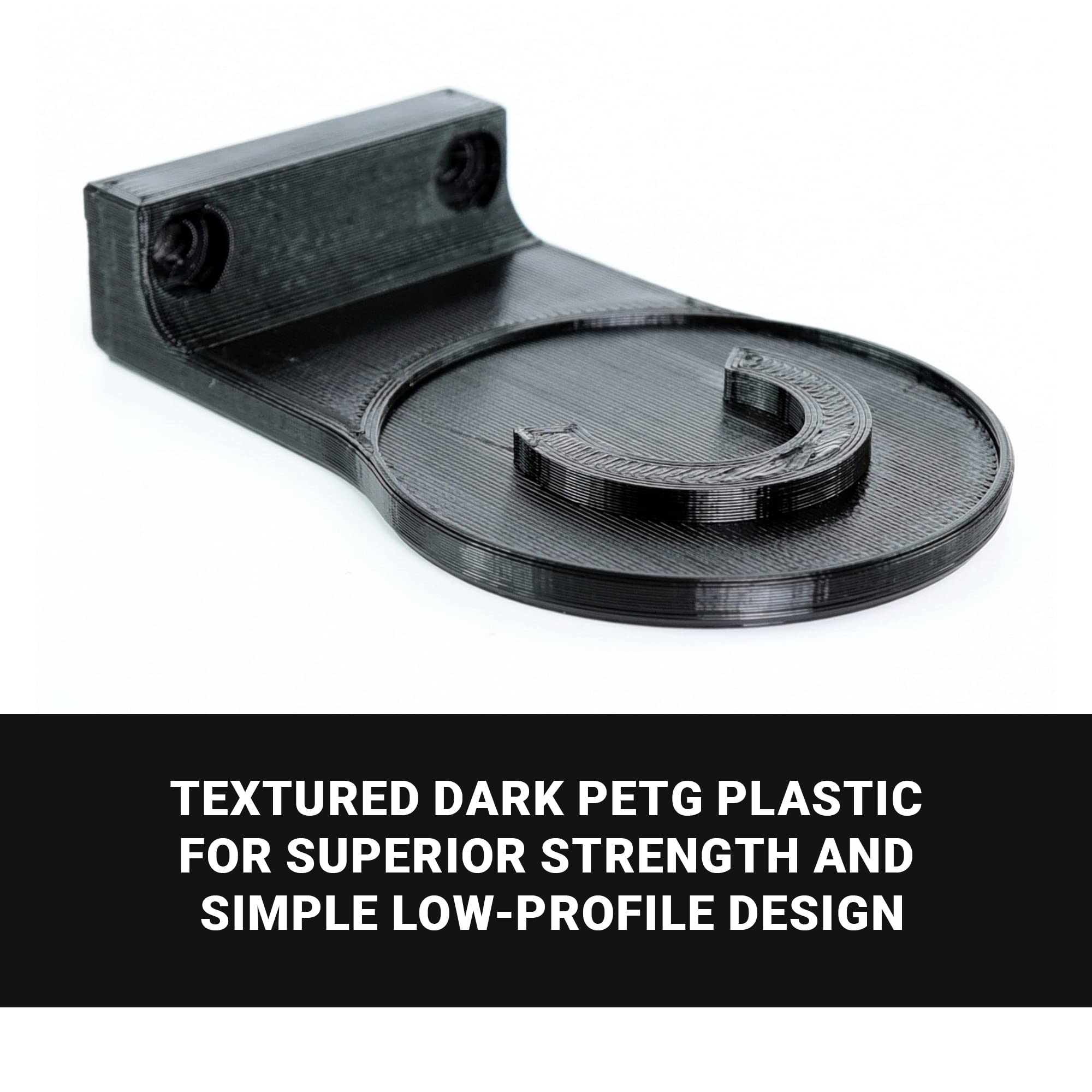 Spartan Mounts Compatible with Bose Soundlink Revolve II Bluetooth Speakers | Low Profile Mount Anywhere Design for Home, Office, Studio, Garage, Dorm, Patio, Auto, Boat, Golf Cart | Made in USA