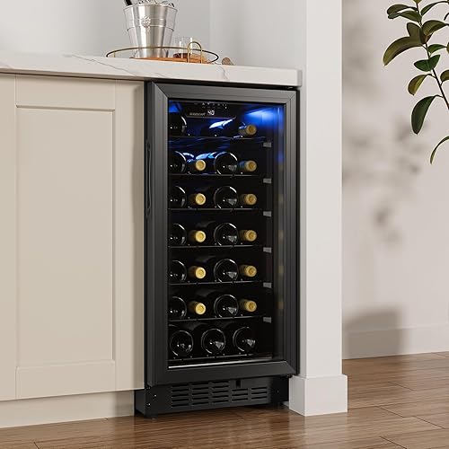 Miniatura 2 de EdgeStar BWR301BL - Enfriador de vino integrado de 30 botellas de 15 pulgadas de ancho con diseño delgado