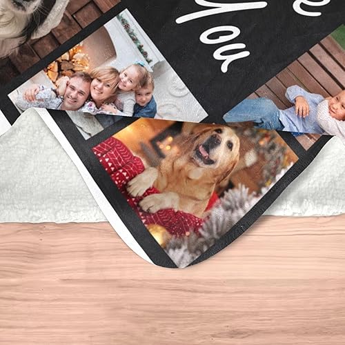 Vista 7 de Mantas personalizadas con fotos, manta personalizada con imagen, manta personalizada, mantas de fotos personalizadas, regalos personalizados