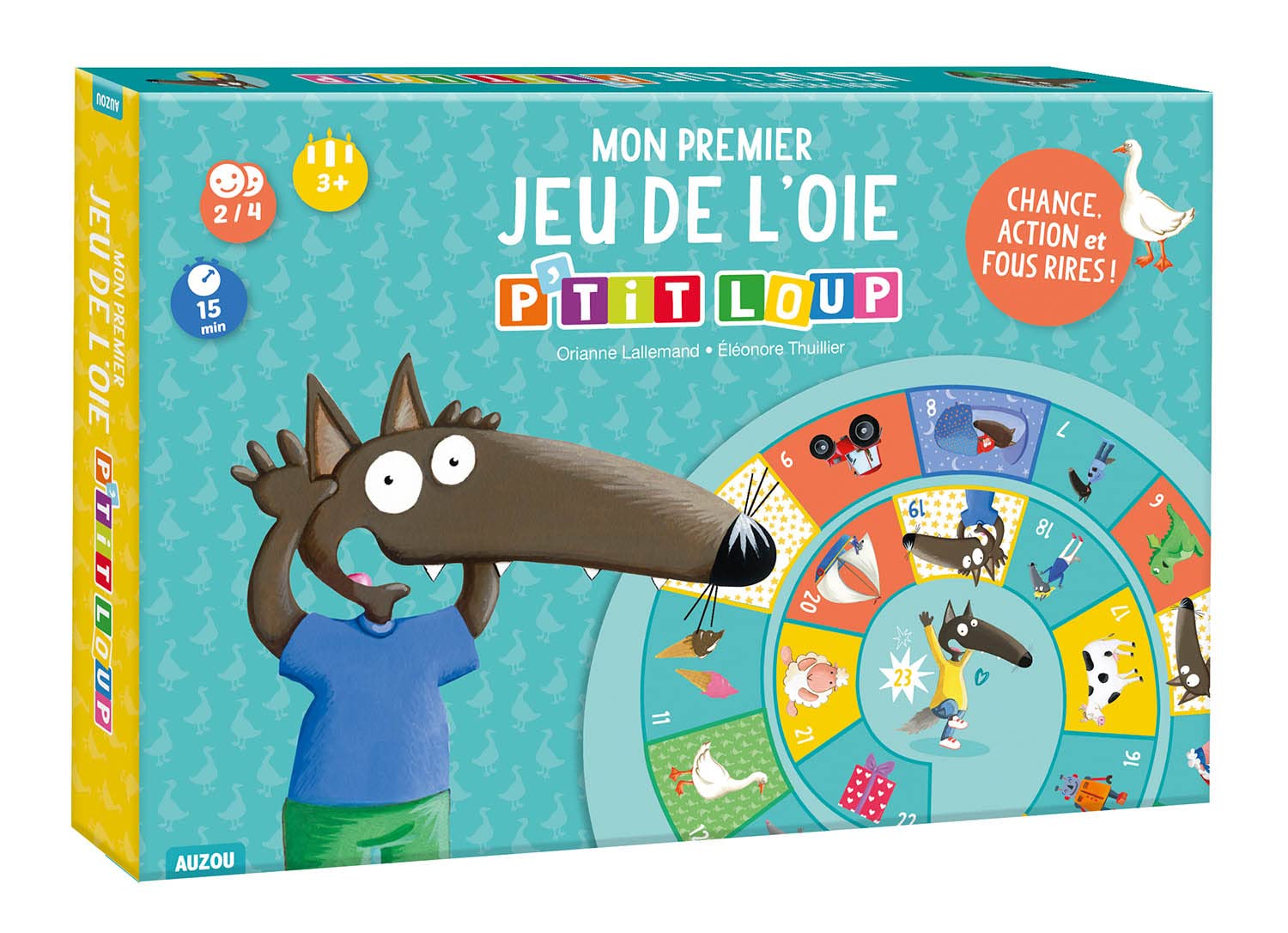 P'tit loup - mon premier jeu de l'oie - ne