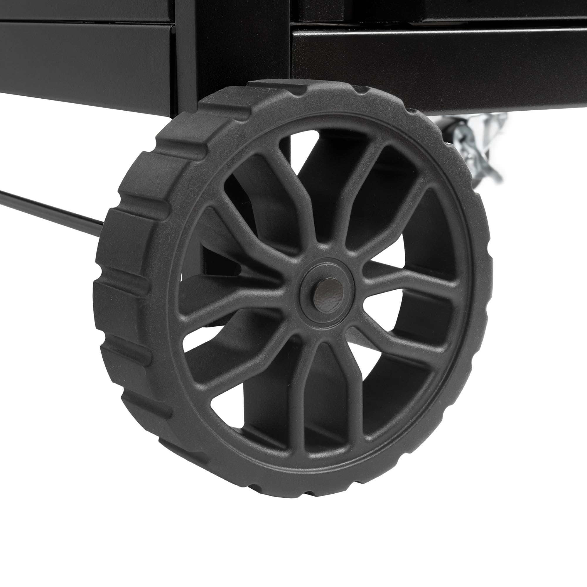BBQ-Toro Carro de barbacoa 100 x 73 x 91 cm | Negro | Mesa de barbacoa con gran superficie de trabajo | Mesa auxiliar de barbacoa con ruedas, carro de barbacoa al aire libre | Mesa de barbacoa al aire