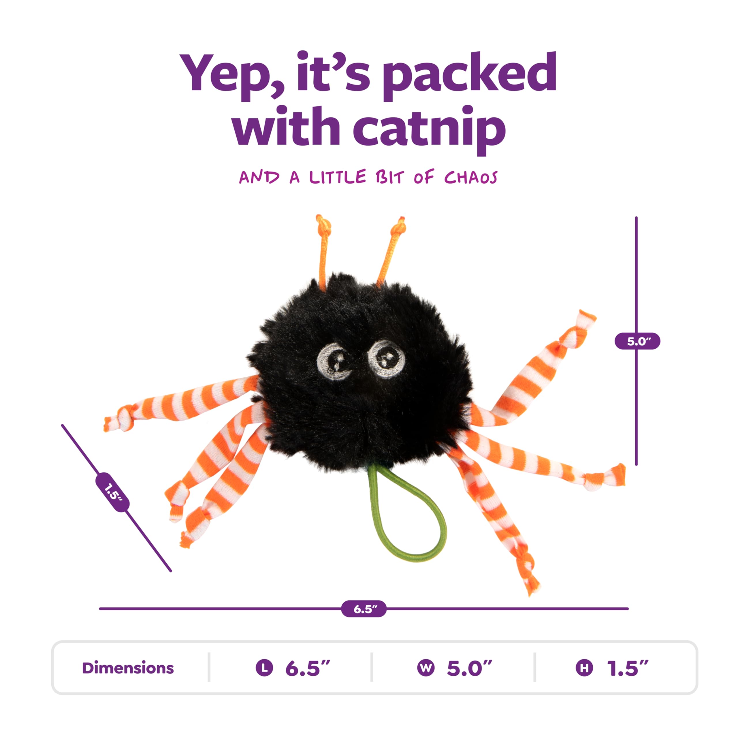 Amazon.com: SmartyKat Halloween Soarin' Spider Launcher Catnip Cat