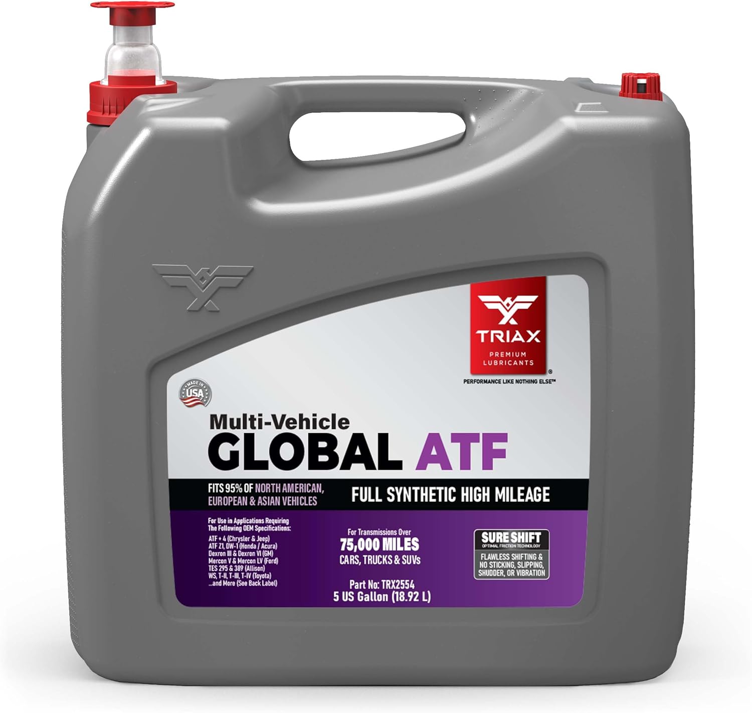 TRIAX Multi-Vehicle Global ATF Full Synthetic (5 Gallon)
