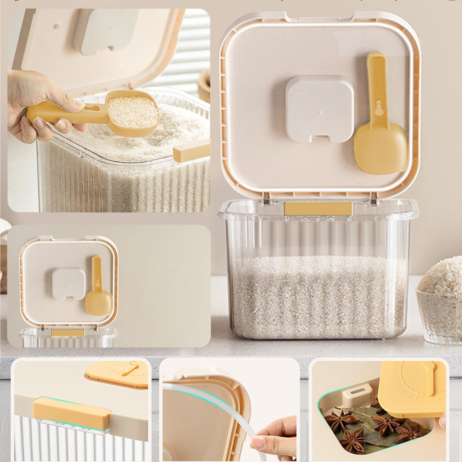 Amazon.co.jp: ペットフードの密閉容器、ペットフードの保管箱,密閉型