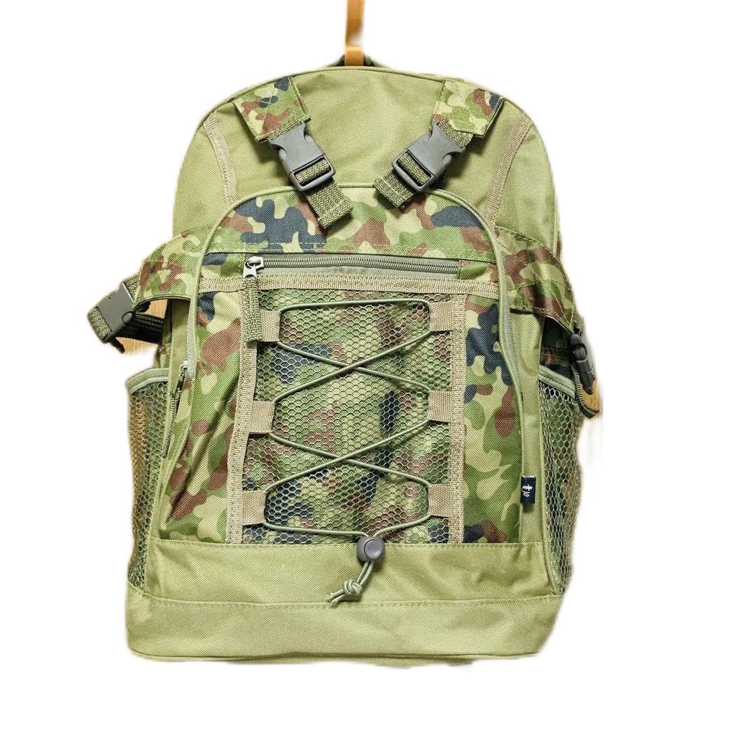 自衛隊迷彩柄リュック 自衛隊 グッズ 陸自迷彩 リュック 防水 大容量 バックパック
