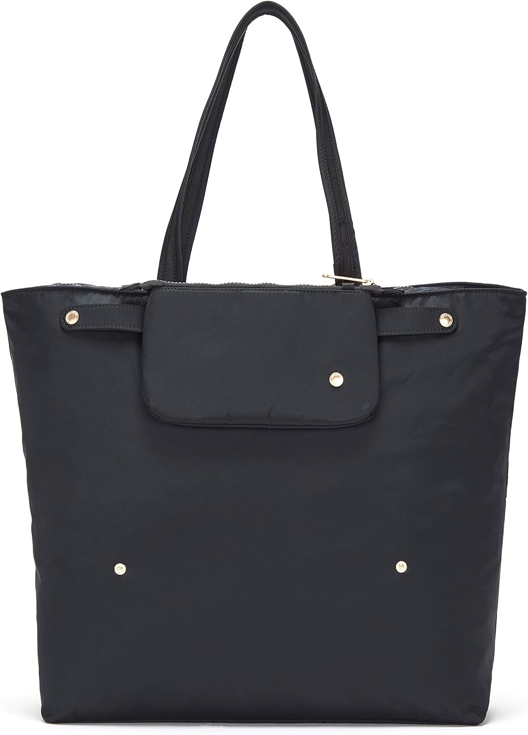 PacSafe Women's Citysafe CX Anti Theft Packable Horizontal Tote, Black
