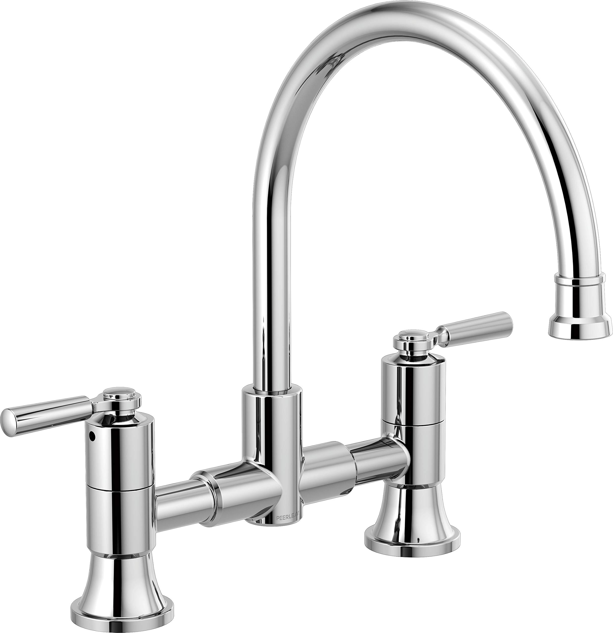 Peerless Delta Faucet P2923LF Westchester Bridge Kitchen Faucet