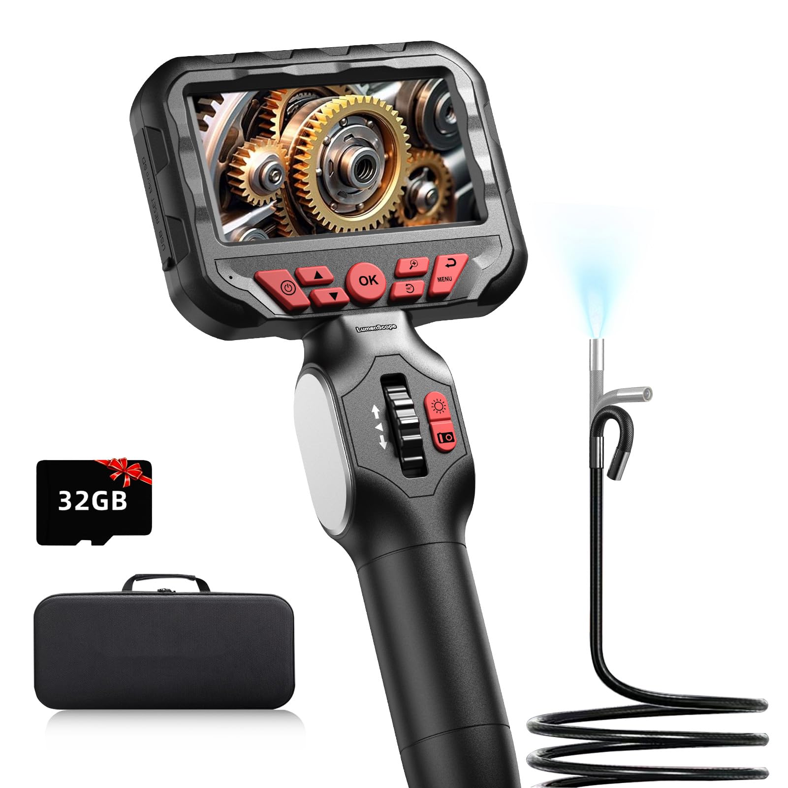 Engine Borescope - 2-Way Articulating Inspection Tool -1