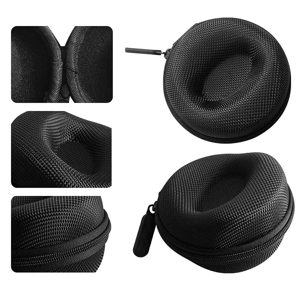 Étui Montre Portable 2 Pièces - Tissu Oxford Avec Mousquetons - Protection Anti-rayures - Noir Et Rouge