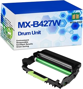 Compatible for Sharp MX-B42DU MX-B427W Drum Unit 40000 Pages Replacement for MX-B427PW MX-B427W Printer,MX B427W-1 Pack