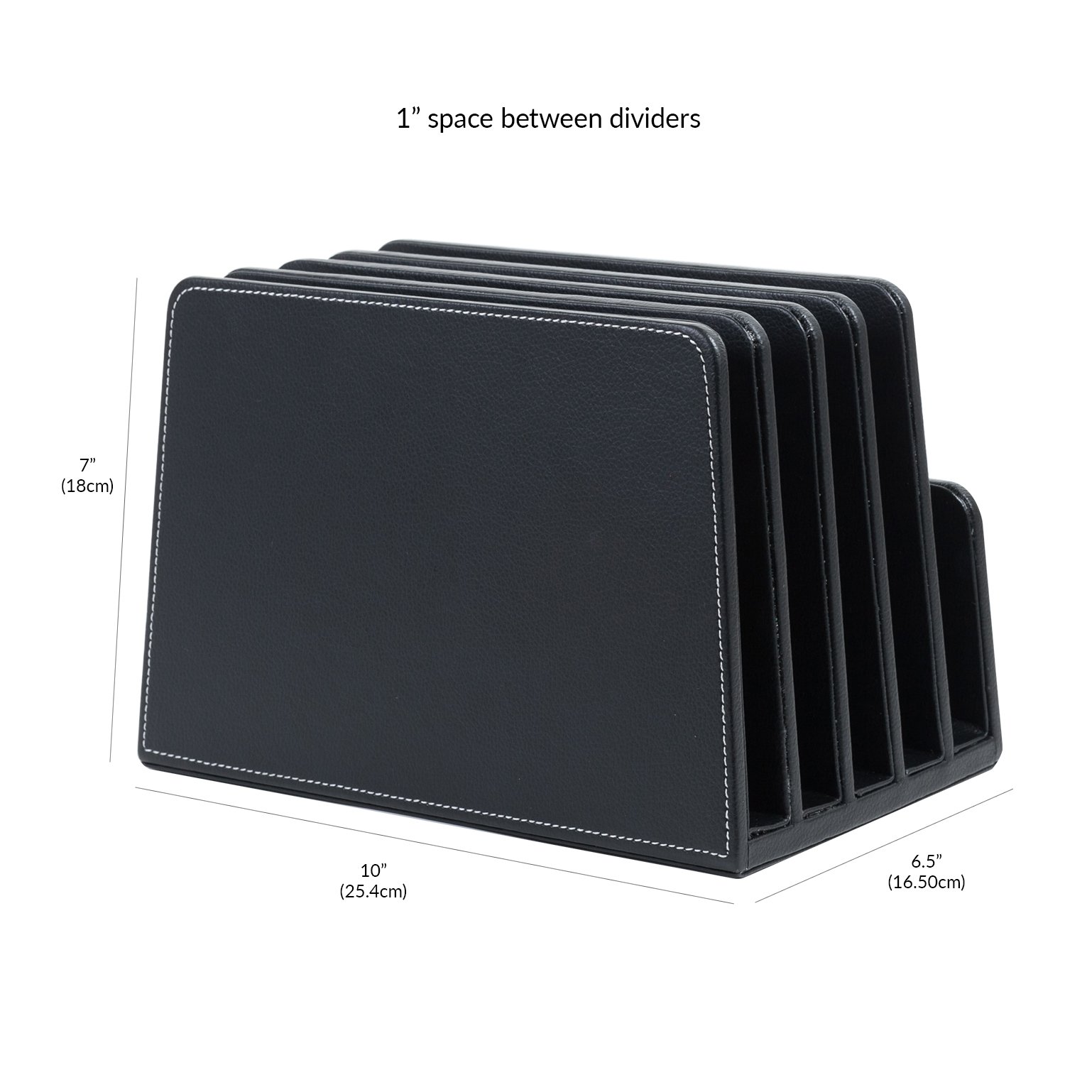 Amazon.com: MobileVision Executive Black Desktop File Folder