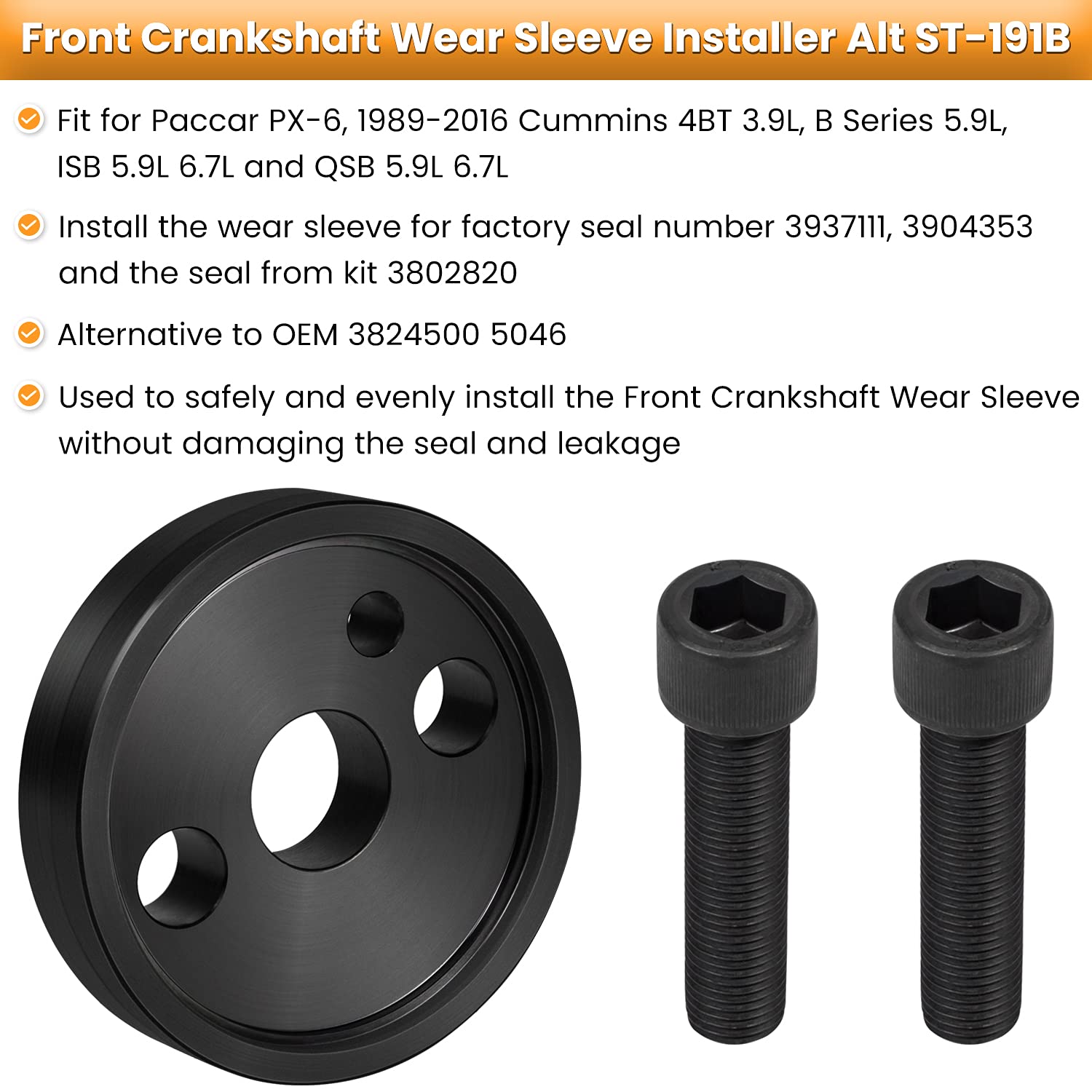 ＹＵＵＵ Amazon.com: Front+Rear Crankshaft Seal Remover & Installer With