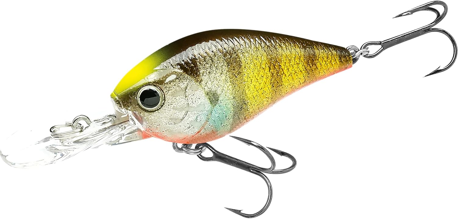 LUCKY CRAFT LC 1.0DD DRS, Freshwater Bass Fishing Lure, Crank Bait, Smallmouth, Walleye, Deep Diver, Floating, Tournament Winning, Perfect Wobbling, Fishing Gear, Fishing Accessories, Fishing Tackle