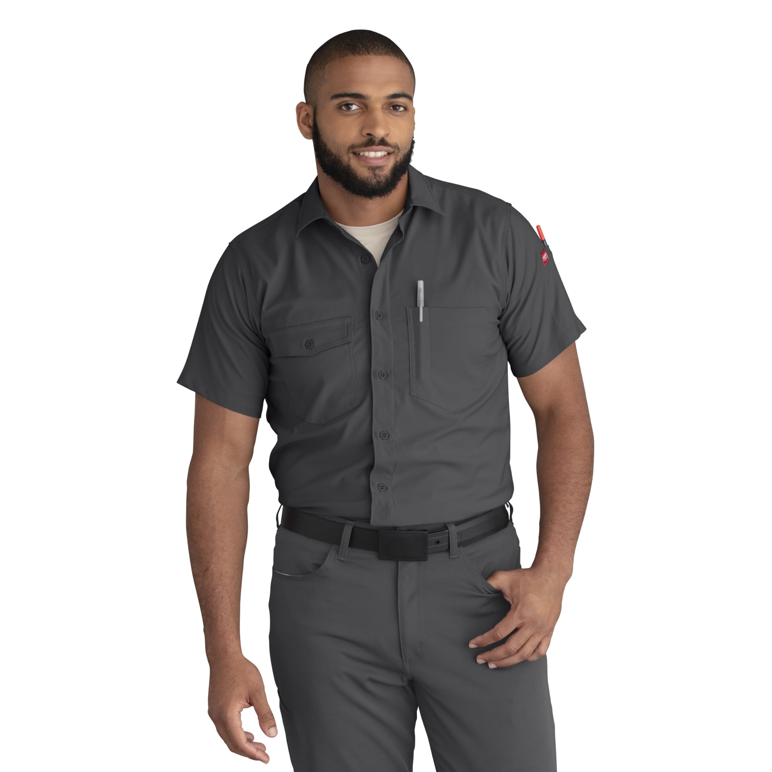 Red Kap Men's Cooling Short Sleeve Work Shirt