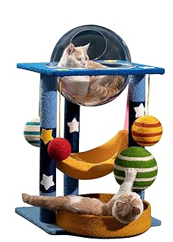 キャットタワー 木製 猫窓 おしゃれ 宇宙船 大型猫 据え置き型 多頭飼い 楽天市場】キャットタワー 木製 猫タワー 宇宙船 木製キャット