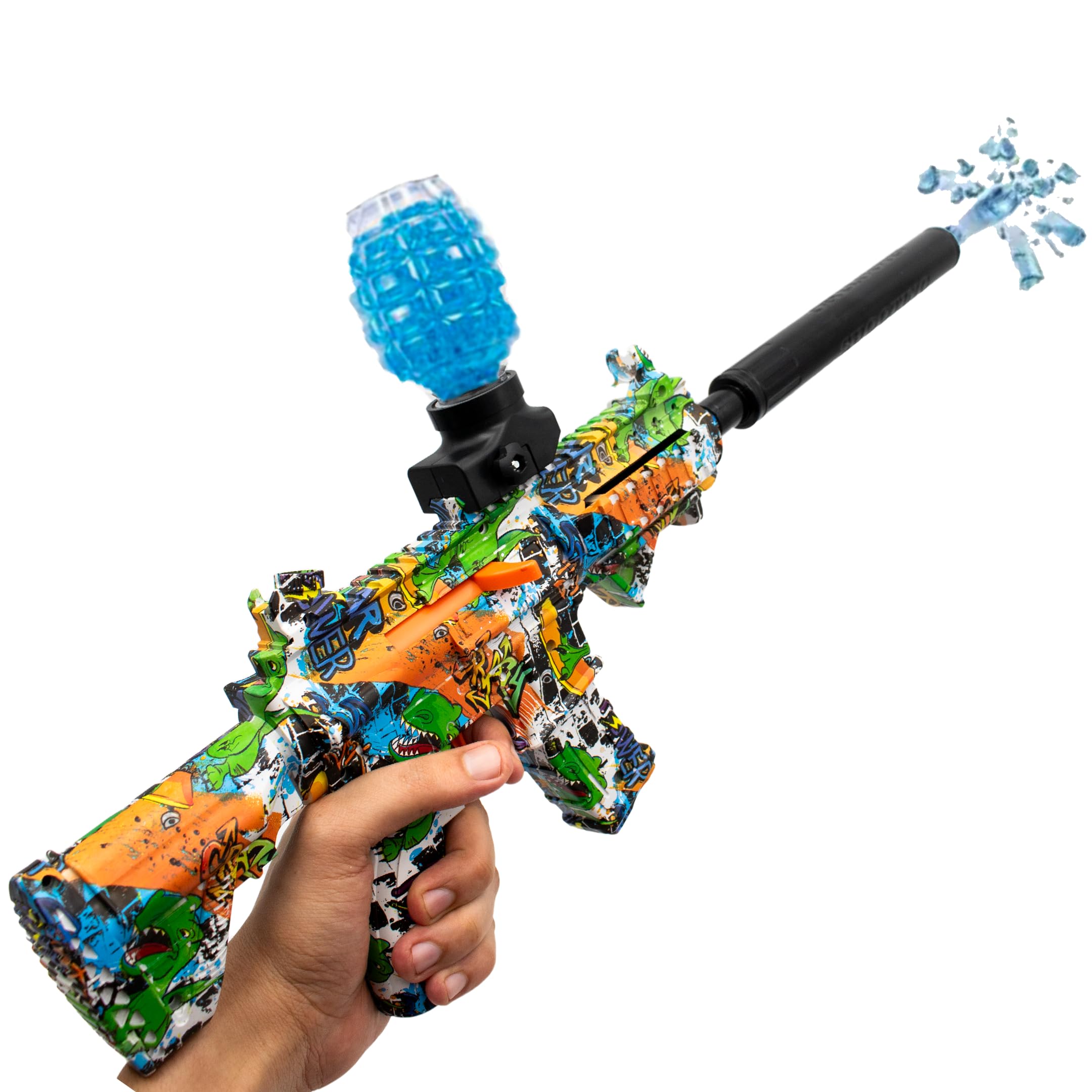iToy Pistol Shooting Game Toy, 31cm x 23cm x 7cm, Gun Game For