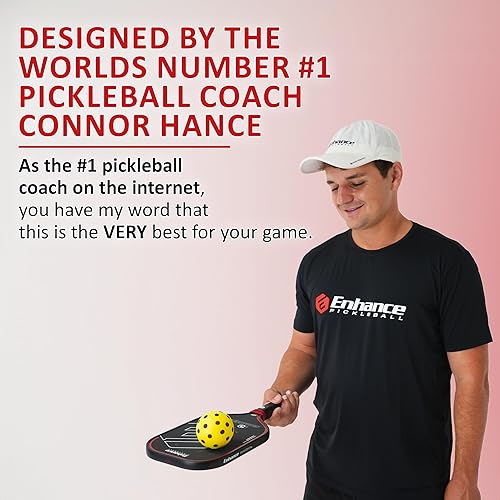 Miniatura 6 de Enhance Pickleball Ninja Ball  El Pickleball silencioso original  Pickleball de espuma para práctica silenciosa en casa  Viene con 3 bolas  Pelotas