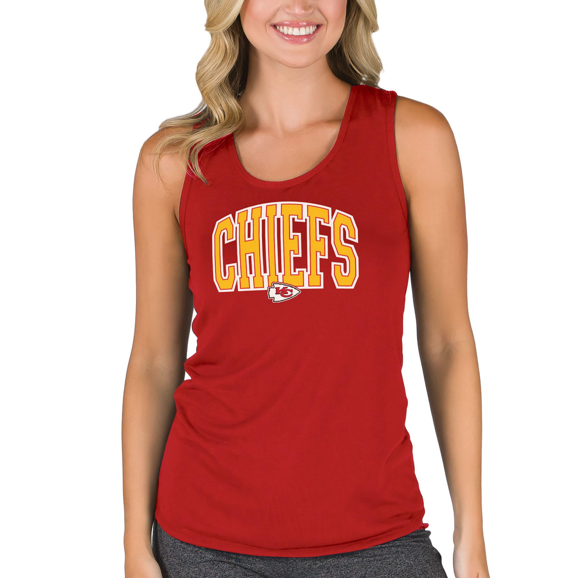 Concepts Sport Women's NFL Marathon Racer Back Tank Top