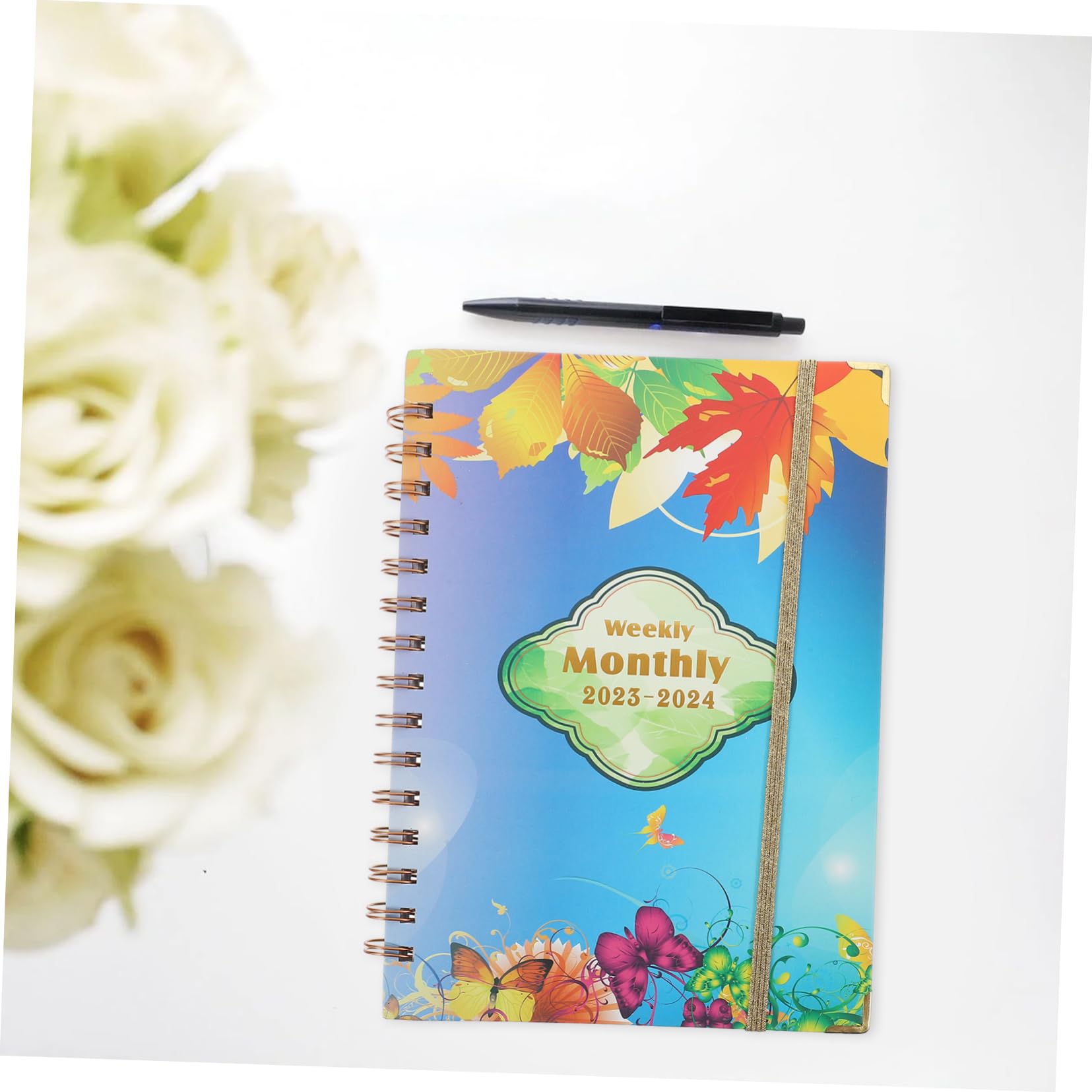 Lurrose 5piezas Planificador Académico Diseño Minimalista Cuaderno Para y Profesionales Agenda Para Organización Diaria y Para y Planificación De Proyectos