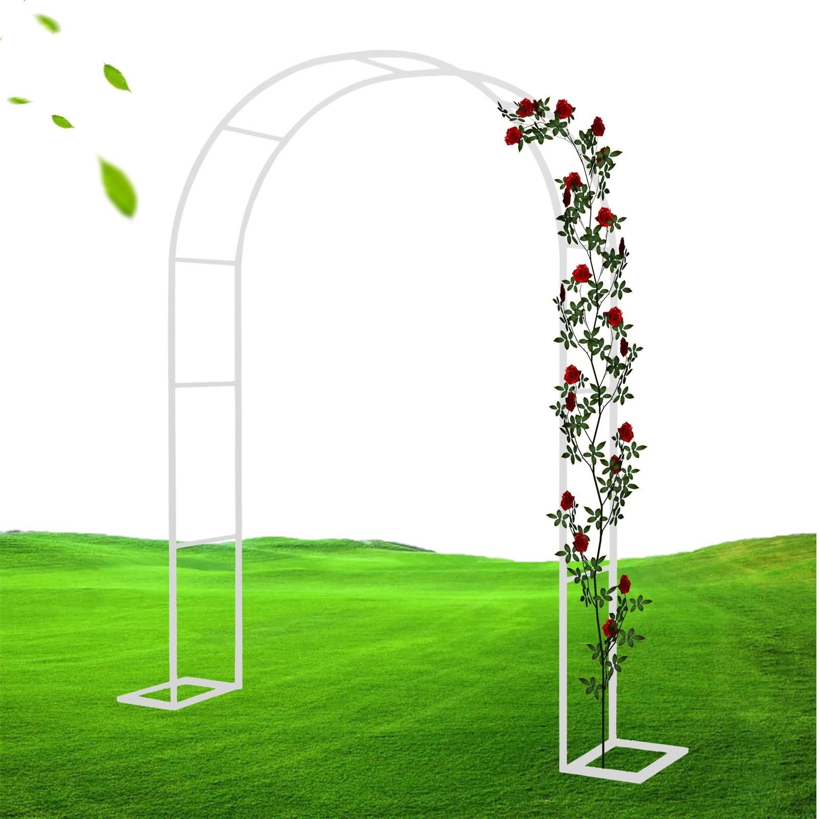 Baldacchino bianco per piante, resistente alle intemperie, 300 cm x 250 cm, ideale per eventi all'aperto, feste e cerimonie, ed elegante rifugio.