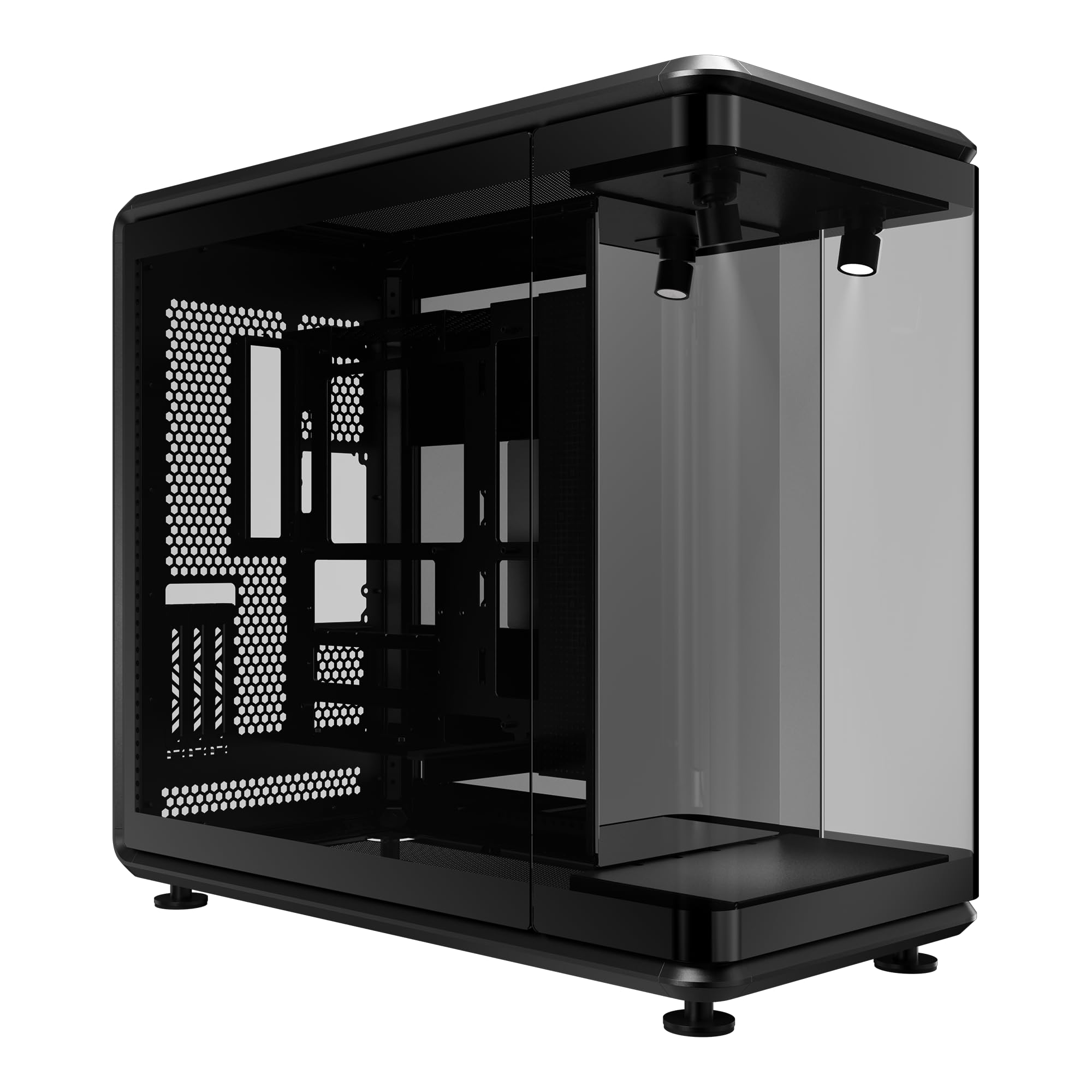 Cooler Master MasterFrame 360 Panorama ATX PC Case, Glass Spotlight